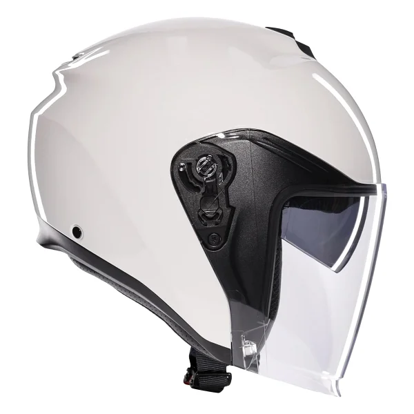 Agv Irides Mono Beyaz Açık Motor Kaskı - Görsel 3