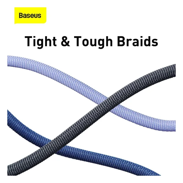 Baseus Crystal Shine 2 M 100 W Type-C To Type-C Hızlı Şarj Kablosu - Görsel 6