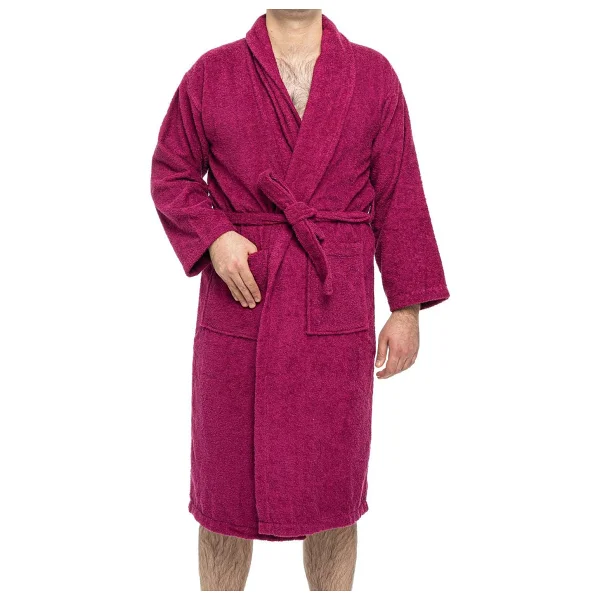 Soley Minerva Ekstra Yumuşak %100 Pamuk Kadın / Erkek Unisex Bornoz - Görsel 4