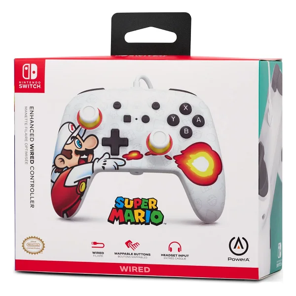 Nintendo Switch için geliştirilmiş kablolu PowerA Controller - Tie Dye Pikachu, Gamepad, oyun kumandası, kablolu denetleyici, resmi lisanslı - Görsel 10