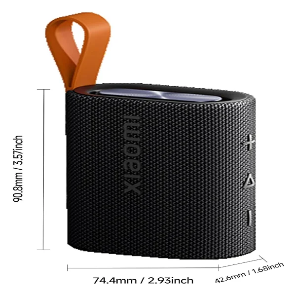 Xiaomi Sound Pocket Siyah Bluetooth Hoparlör - Görsel 2