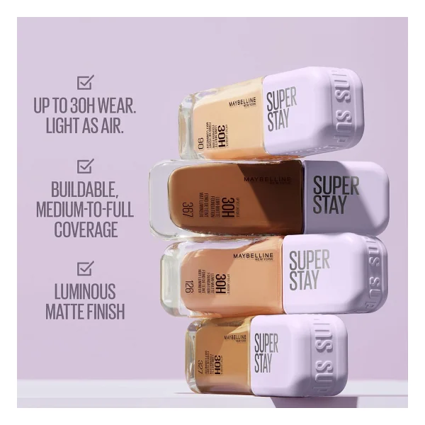 Maybelline New York Super Stay Lumi Matte 119 30 Ml Likit Fondöten - Görsel 4