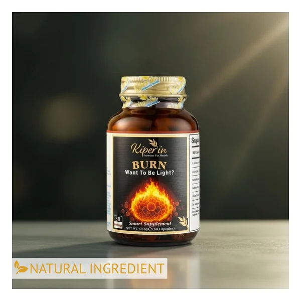 Kiperin Burn Vücut Yağı Hedefleyici L-Karnitin, Yeşil Çay, Guarana, Zencefil, Garsiniya, Kafein 60 Kapsül - Görsel 5