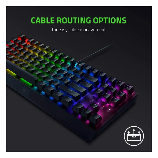 Razer BlackWidow V3 TKL RGB Yellow Switch Kablolu Mekanik Oyuncu Klavyesi - Görsel 7