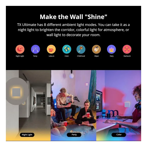 Sonoff TX Ultimate T5-2C 2 Kanallı Wi-Fi Akıllı Anahtar - Görsel 3