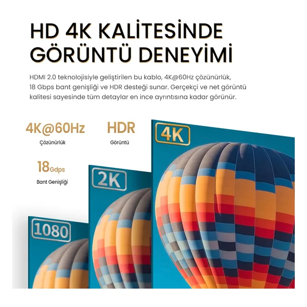 Veggieg V-301 1.5 M Hdmı Kablo - Görsel 3