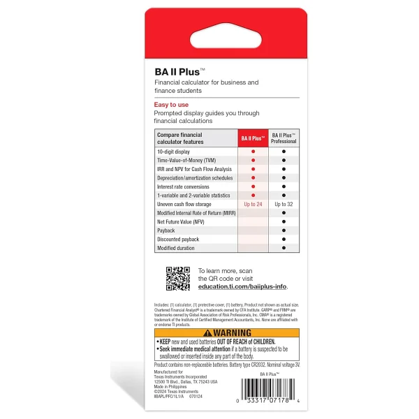 Texas Instruments Baiiplus Advance Fınancıal Cal - Görsel 6