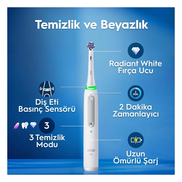 Oral-B iO 3 Şarjlı Diş Fırçası - Görsel 3