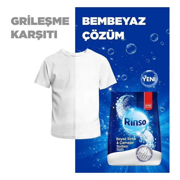 Rinso 8 Kg Toz Deterjan - Görsel 4