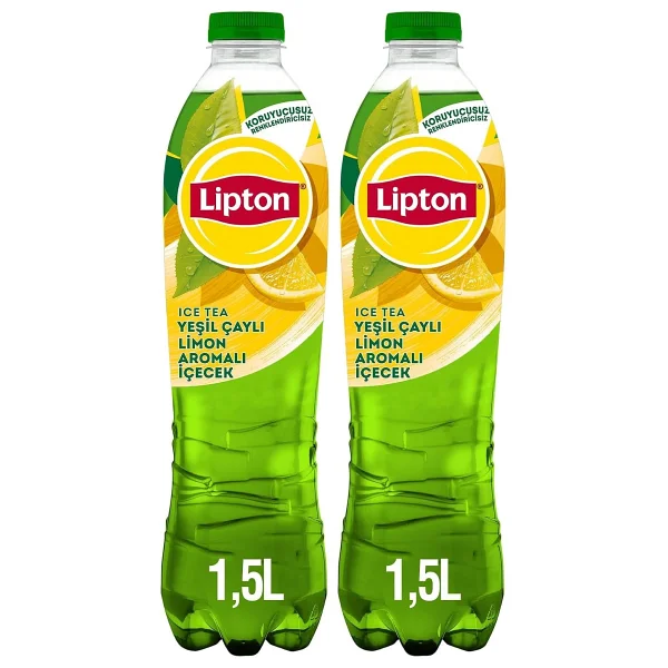 Lipton Ice Tea Yeşil Çay 1.5 Lt - Görsel 2