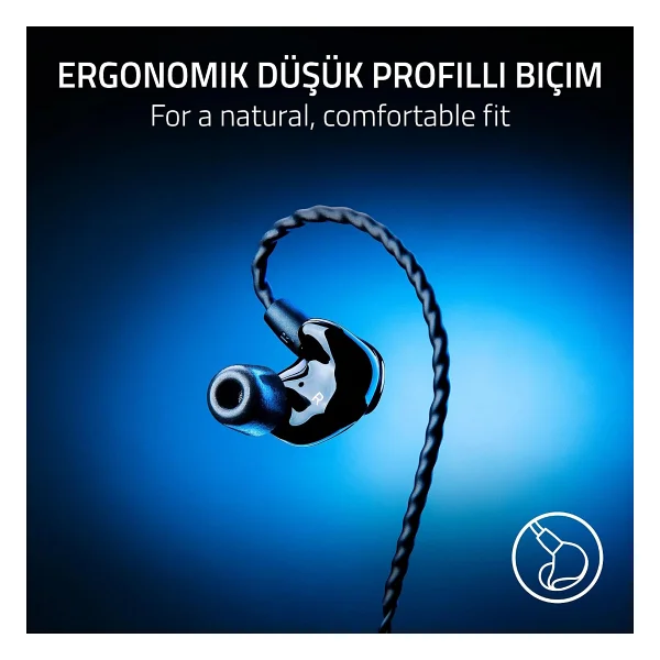 Razer Moray Streaming Rz12-04450100-R3m1 Kablolu Kulak İçi Oyuncu Kulaklığı - Görsel 4