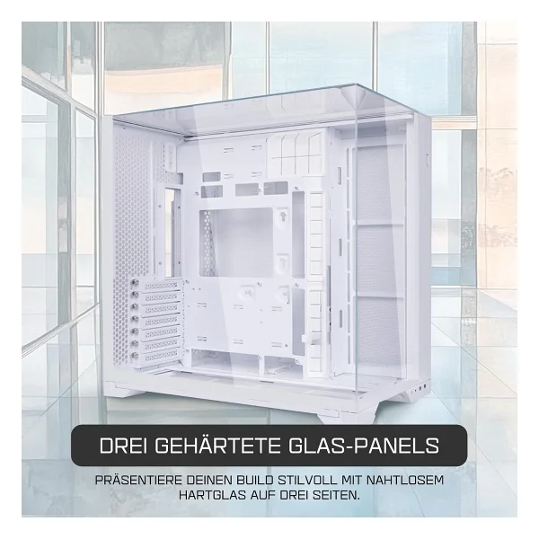 Lian Li O11 Vision Compact Fansız E-Atx Oyuncu Kasası - Görsel 3