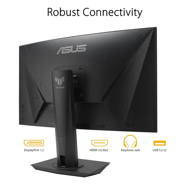 Asus TUF Gaming VG27VQM 27" 1 ms Full HD Curved 240 Hz Oyuncu Monitörü - Görsel 6