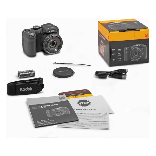 Kodak Pixpro Astro Zoom AZ255 Siyah Dijital Fotoğraf Makinesi - Görsel 9