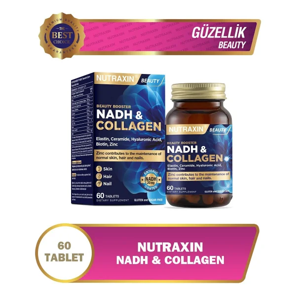 Nutraxin Nadh Collagen 60 Tablet - Görsel 3