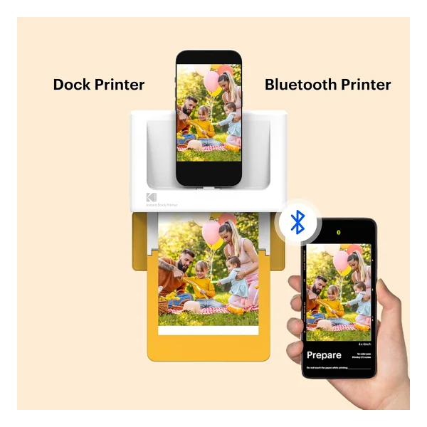 Kodak PD-460 Dock Üniteli Taşınabilir Fotoğraf Yazıcısı - Görsel 3
