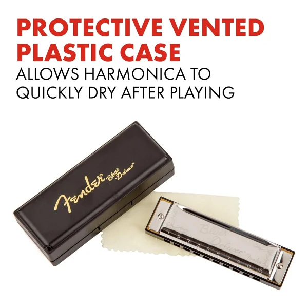 Fender Harmonica Blues Deluxe G Mızıka - Görsel 4