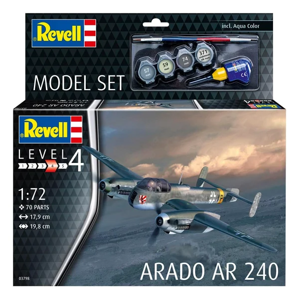 Revell Model Uçak Seti Arado AR-240 - Görsel 2