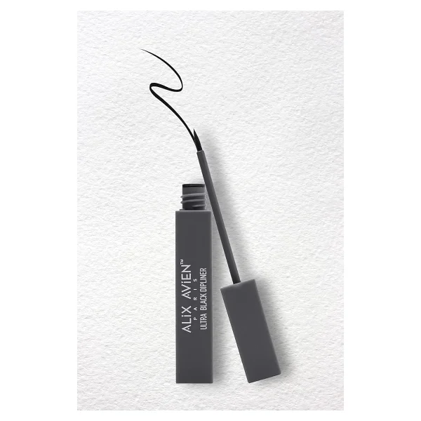 Alix Avien Waterproof Ultra Black Likit Dipliner - Görsel 3