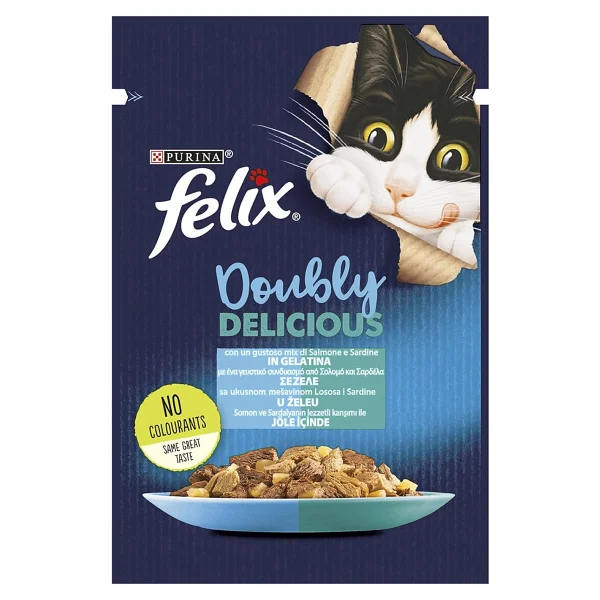 Felix Karışık 85 gr 26'lı Yetişkin Kedi Yaş Maması - Görsel 7