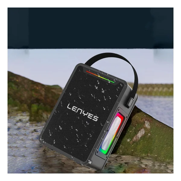 Lenyes S857 RGB Mikrofonlu Bluetooth Hoparlör - Görsel 4
