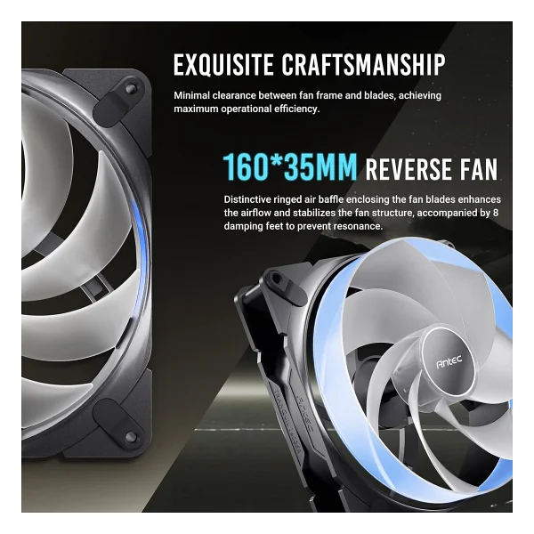Antec C8 ARGB Fanlı E-ATX Oyuncu Kasası - Görsel 5