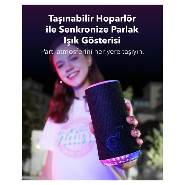 Anker Soundcore Glow Bluetooth Hoparlör - Görsel 4