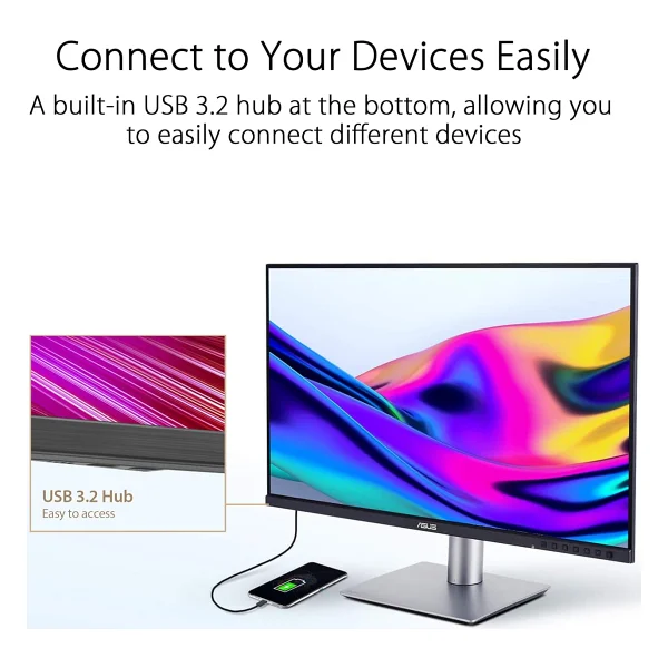 Asus Proart Pa24acrv 23.8" 5 Ms 2k Pivot Ips 75 Hz Monitör - Görsel 8