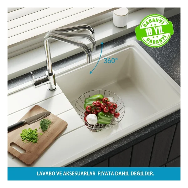 Adell Lento Mafsallı Mutfak Bataryası - Görsel 3