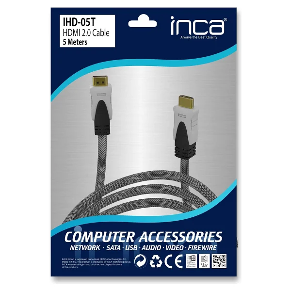 Inca Ihd-05t 5 M 4K Hdmı Kablo - Görsel 6