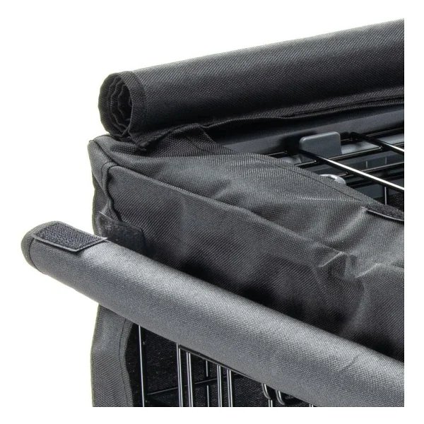 Ferplast SUPERIOR 75 Katlanır Köpek Kafesi örtüsü, su geçirmez, rüzgar geçirmez, çizilmeye dayanıklı kumaş 75 x 51x Y 55 cm - Görsel 4
