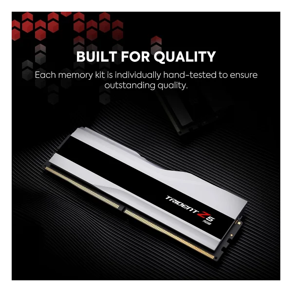 G.Skill Trident Z5 RGB 32 GB (2x16) 6000 MHz Cl36 F5-6000j3636f16gx2-Tz5rw DDR5 RAM - Görsel 5