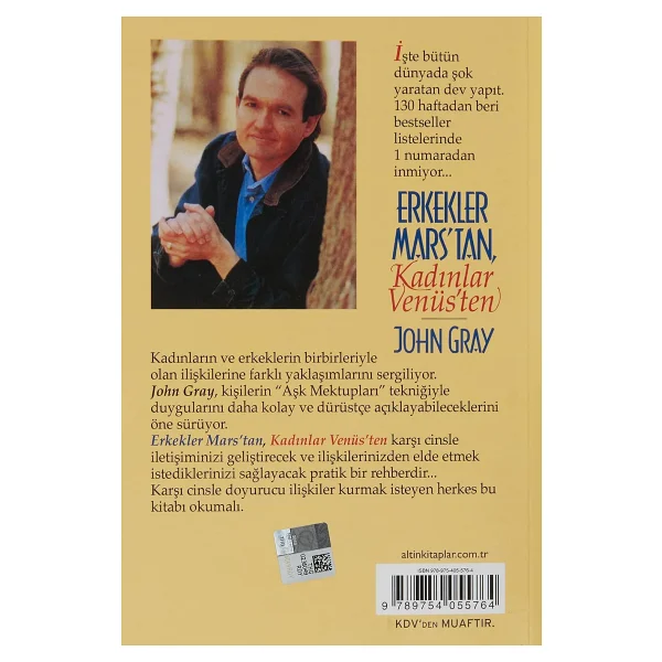 Erkekler Mars'tan Kadınlar Venüs'ten - John Gray - Görsel 3