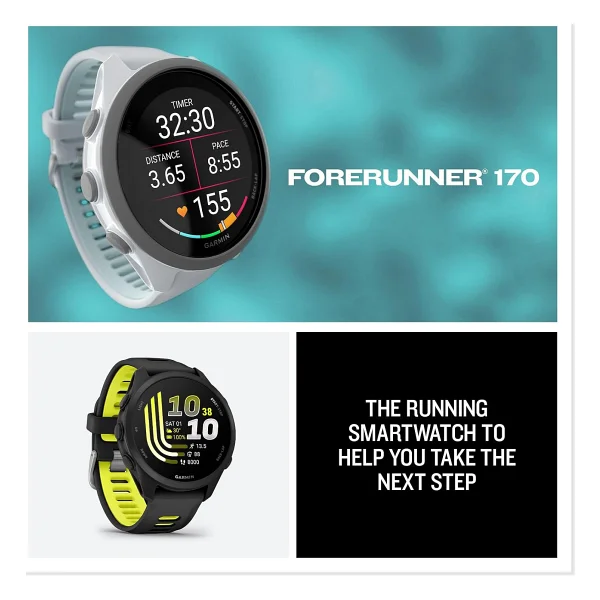 Garmin Forerunner 170 Music Beyaz Akıllı Saat - Görsel 8