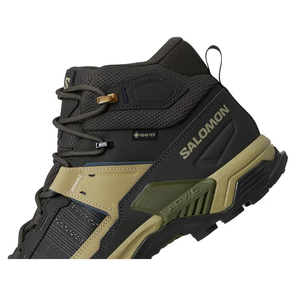 Salomon X Ultra 5 Mid Gore-Tex L47754300 Haki Erkek Outdoor Bot - Görsel 6