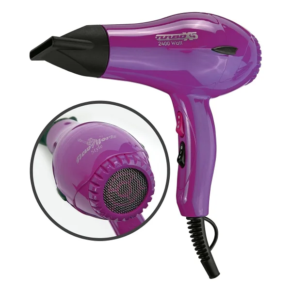 Hector Newyork Style Turbox5 Profesyonel Pembe 2400 W Saç Kurutma Makinesi - Görsel 4
