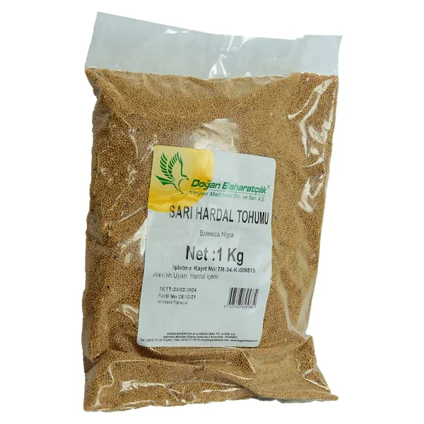 Doğan Baharat Hardal Tohumu 1 kg - Görsel 2