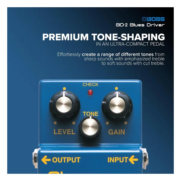 Boss Bd-2 Blues Driver Compact Pedal - Görsel 4