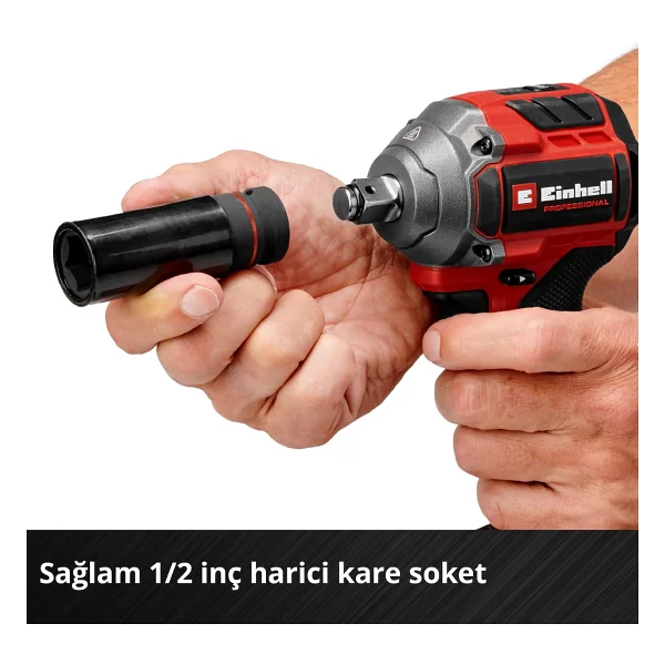 Einhell Tp-Cw 18/260-C Li Bl Darbeli Somun Sıkma Makinesi - Görsel 10