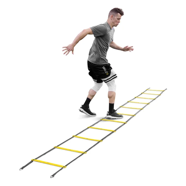 Sklz Sklz Quick Ladder - Düz Koşu Çeviklik Merdiveni Nsk000018, Unisex, Sarı/Siyah, Tek Beden - Görsel 2