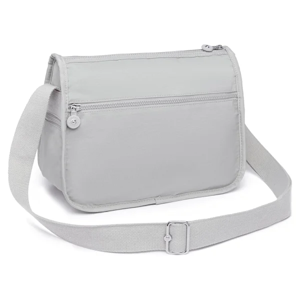 Smart Bags Krinkıl Kumaş Postacı Çantası 1128 (A.Gri) - Görsel 2