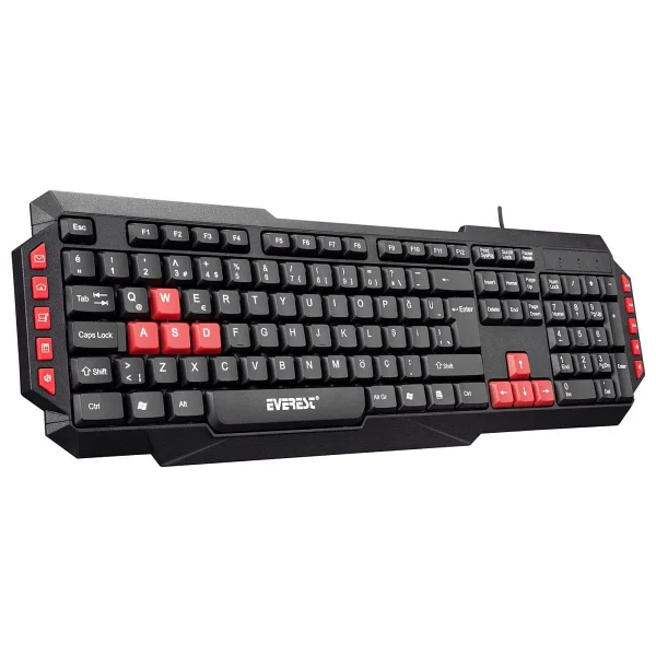 Everest Armor Kb-G7 Kablolu Oyuncu Klavyesi - Görsel 2