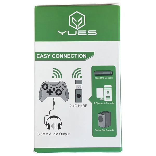 YUES Kablosuz Xbox Series Xs/Xbox One/Pc Uyumlu Wireless Gamepad - Bluetooth Destekli - Görsel 5