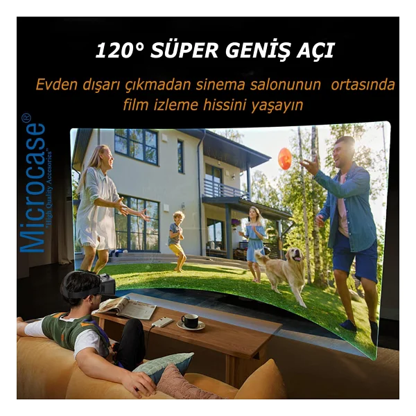Microcase Vrpark V6 3d Sanal Gerçeklik Gözlüğü-Al4740 - Görsel 4