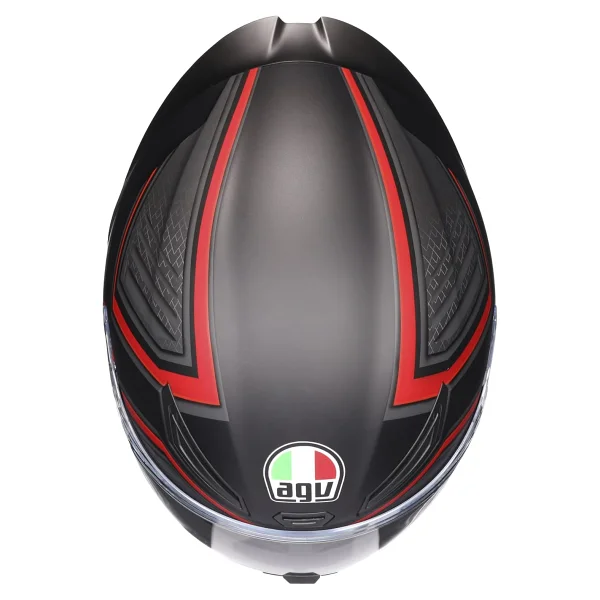 Agv K1 S Mat Siyah Full Face Motor Kaskı - Görsel 7