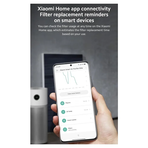 Xiaomi Smart Air Purifier Elite Filtre - Görsel 8
