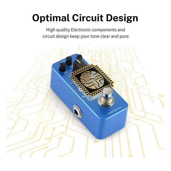Donner Ec1006 Dijital Multi Delay Pedalı - Görsel 6