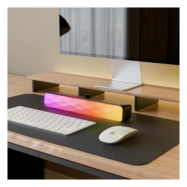 Mikado MD-SBT31 10 W RGB Siyah Soundbar - Görsel 6