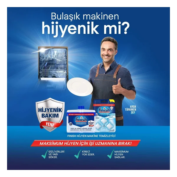 Finish 250 Ml Bulaşık Makinesi Temizleyici - Görsel 6