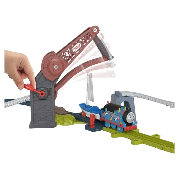 Thomas Ve Arkadaşları Thomas Ve Skiff Açılır Köprü Macerası Hgx65 - Görsel 4